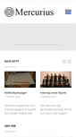 Mobile Screenshot of mercurius.no